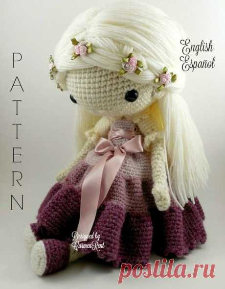(21) Victoria - Amigurumi Doll Crochet Pattern PDF