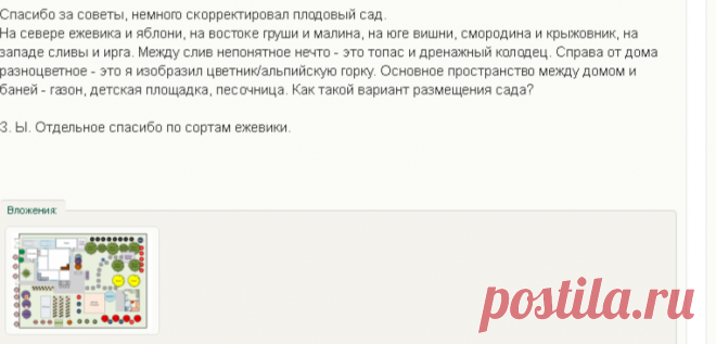Расположение фруктовых деревьев и кустарников на участке | Страница 4 | Форум: дом и дача