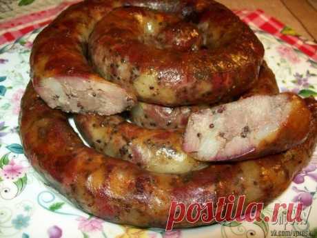 Домашняя колбаса