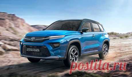 Toyota Urban Cruiser Hyryder 2023: цена, характеристики, техника