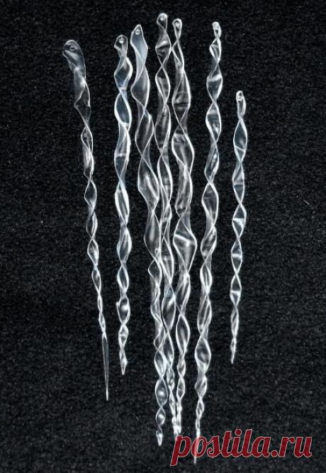 СОСУЛЬКИ ИЗ ПЛАСТИКОВЫХ БУТЫЛОК - Из пластиковых бутылок