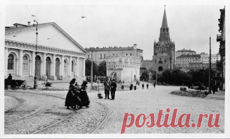 Москва в 1909 году. | Фотохронограф