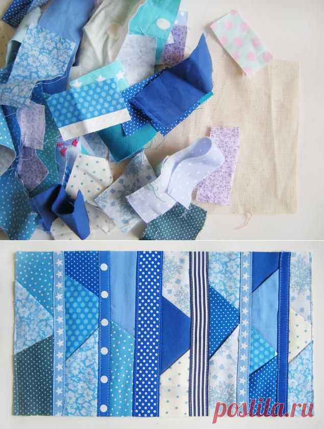 Способ сшивания лоскутков № 2 . - Ярмарка Мастеров - ручная работа, handmade