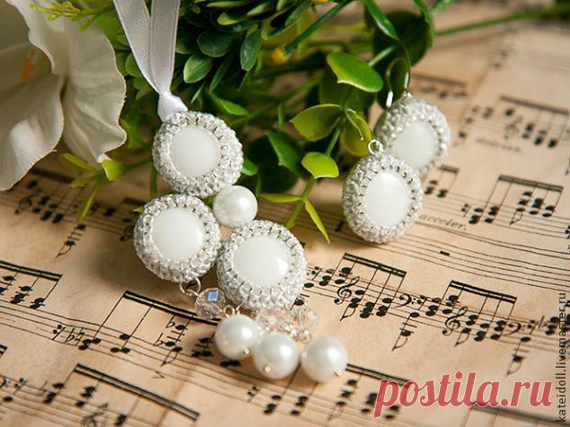 Оправа для кабошона: просто свяжи крючком