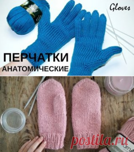 Планета Вязания | Варежки спицами от Светланы Коломиец видео
