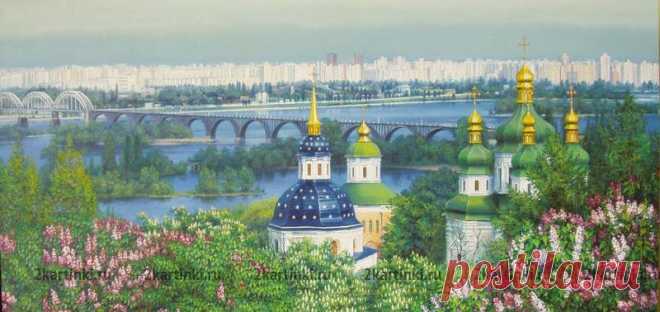 Раскраски по номерам весенняя пора на околице города