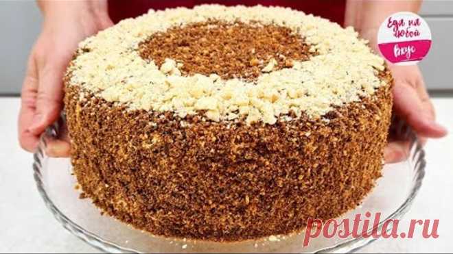 ПОТРЯСАЮЩЕ ВКУСНЫЙ Торт! Настолько все ПРОСТО!!! Сочный, пропитанный торт с нежным кремом за 5 минут