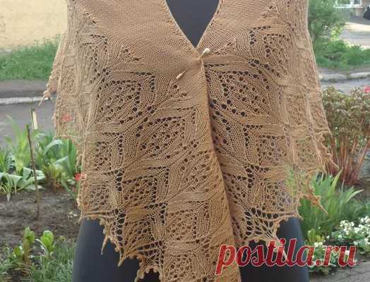 Шаль "Альпийские луга"