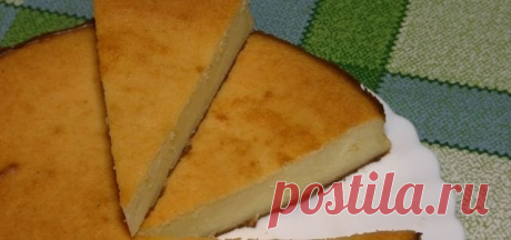 Творожная запеканка как в детском саду