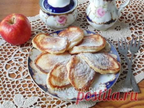 Оладьи на дрожжах с яблоками, рецепт с фото. Как приготовить яблочны оладьи на дрожжах?