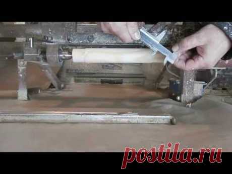 Токарные хитрости в деревообработке. Точение в один размер. Wood lathe copier.
