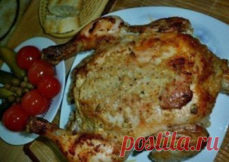 &quot;Улетная&quot; курица
Приготовьтесь, аромат будет после первых получаса такой, что домочадцев лучше выпроводить, а то устроят пикеты на кухне с требованиями быстрейшей подачи &quot;улётной&quot; курочки! Крепитесь, короче! И предвкушайте!
