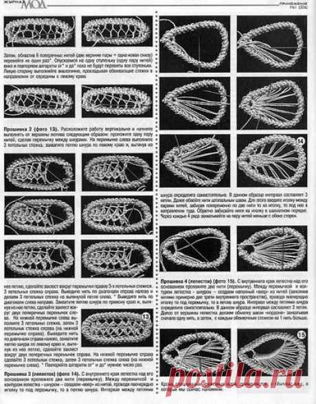РУМЫНСКОЕ КРУЖЕВО... мотивы... схемы... поэтапность исполнения... много...
