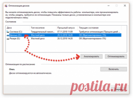 Дефрагментация жёсткого диска. Что это и как сделать в Windows