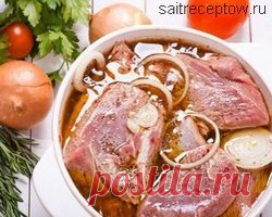 Шашлык в маринаде