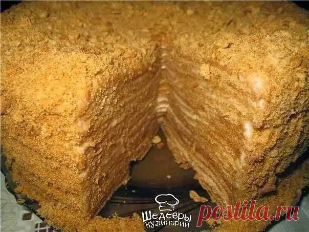 МЕДОВИК СО СЛИВОЧНЫМ КРЕМОМ 🍰