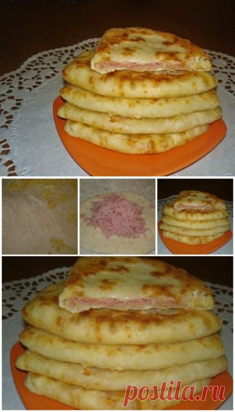 Лучшие кулинарные рецепты: Сырные лепешки за 15 минут