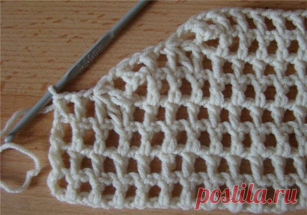 вытачка в филейном вязании—совет от Осинки