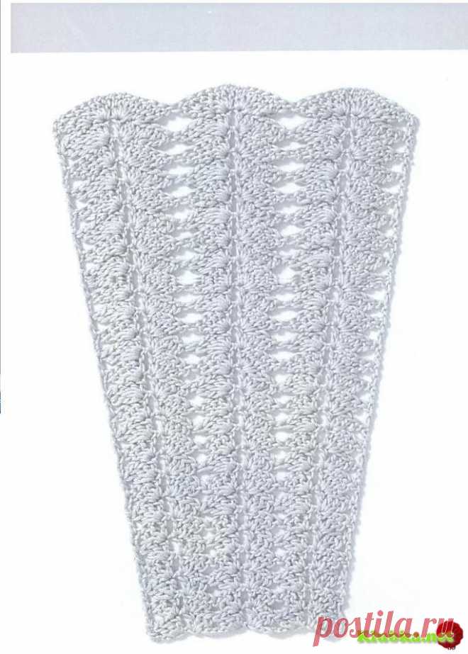 клиновидный узор крючком - Пошук Google