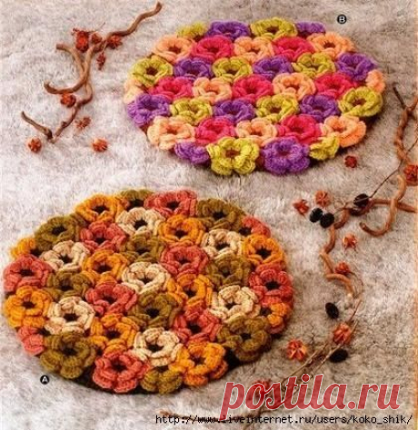 Подушки-сидушки на стул крючком и спицами / Болталка / Интересные идеи для вдохновения