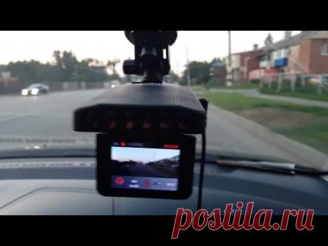 Видеорегистратор 3 в 1 с Замечательным радар-детектором
