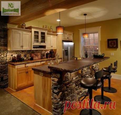 Деревянная кухня