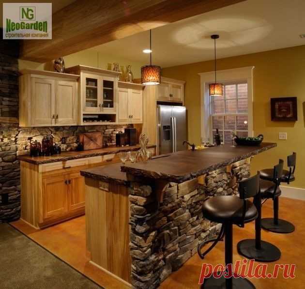 Деревянная кухня