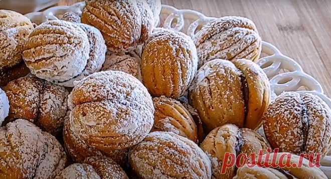 Такого вкусного печенья я ещё не пробовала! Праздничное печенье «Орешки»