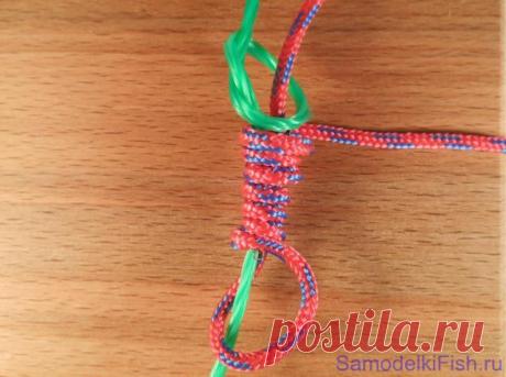 Как привязать поводок к основной леске, чтобы он не висел - Самоделки для рыбалки своими руками