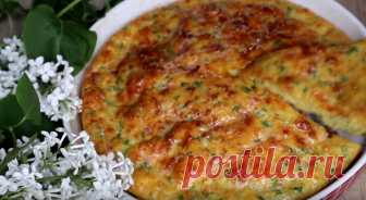 Очень легко! Заливной пирог на кефире с яйцом — Фактор Вкуса