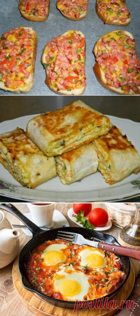 Самые вкусные рецепты: завтраки