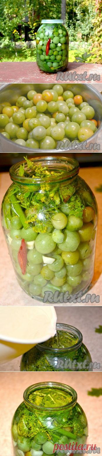 Соленые зеленые помидоры на зиму | ДОМАШНИЙ ОЧАГ