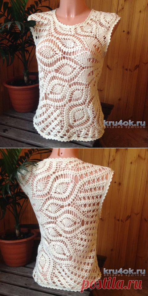Летние кофточки крючком, 18 моделей с описанием и схемами вязания