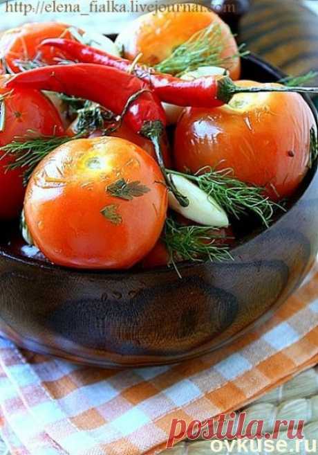 Маринованные помидоры - Простые рецепты Овкусе.ру