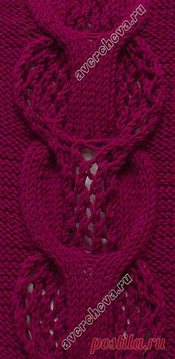 узор 353 кудрявая коса.