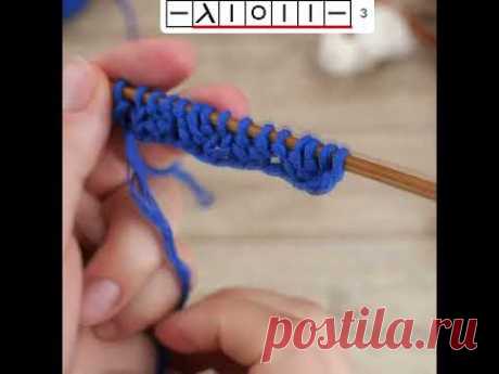 Spring pattern on cotton #knitt #örgü #knitting #knittingpatern