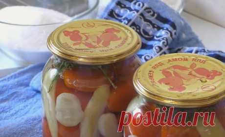 Сладкие маринованные помидоры на зиму - 10 очень вкусных рецептов в литровых банках с пошаговыми фото