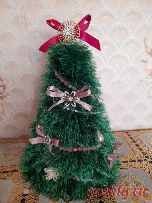 Елочка из травки