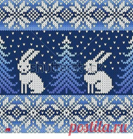Зимние жаккарды — DIYIdeas