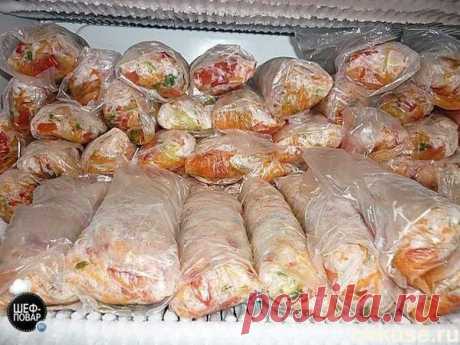 Летняя &quot;заморозка&quot; на зиму - Простые рецепты Овкусе.ру