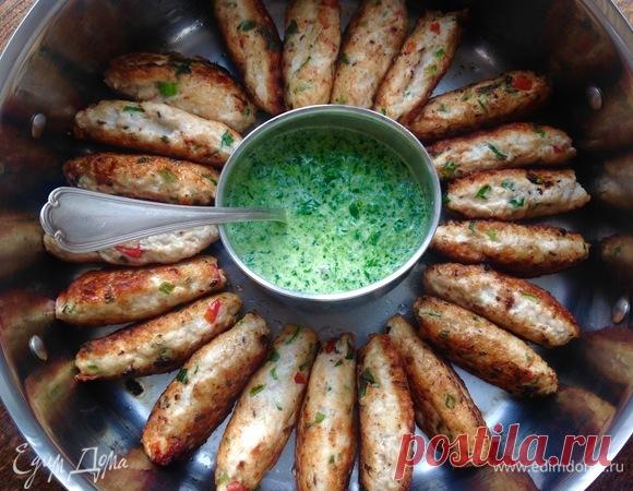 Котлеты «Мон Шер». Ингредиенты: куриный фарш, яйца куриные, сливки 15%