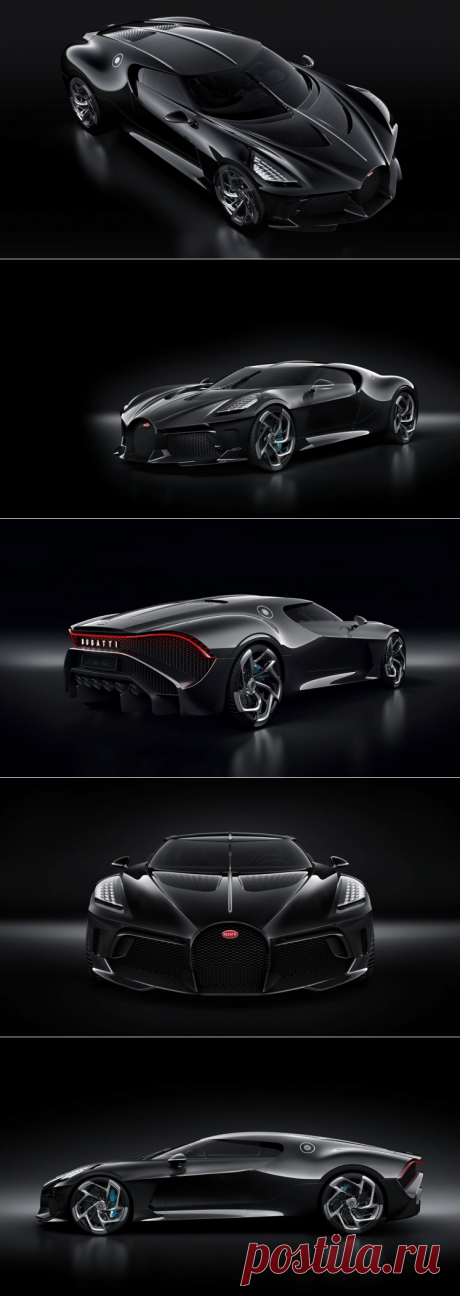 Единственный в своём роде суперкар Bugatti La Voiture Noire