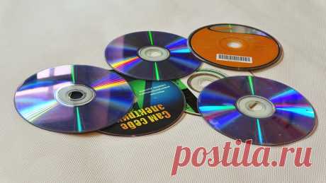 10 потрясающе простых идей поделок из DVD дисков