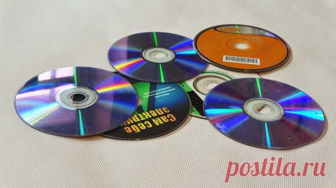 10 потрясающе простых идей поделок из DVD дисков