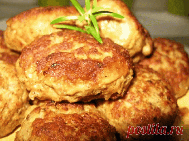 Вкусные, пышные котлеты с секретным ингредиентом!