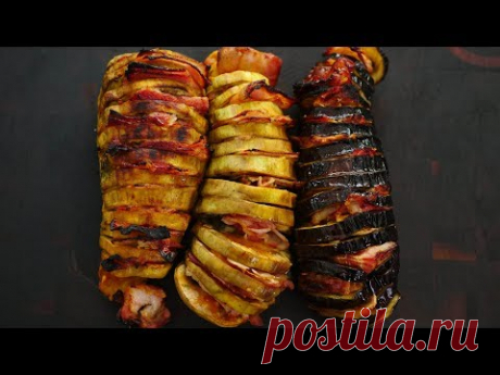 Баклажан на углях! Вах! Вкусный как мясо!