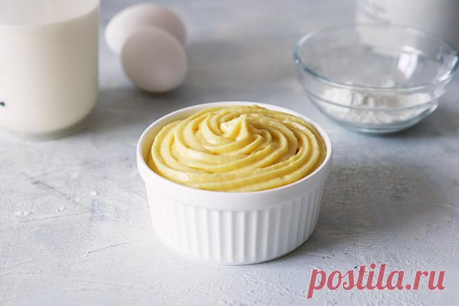 Заварной крем классический рецепт