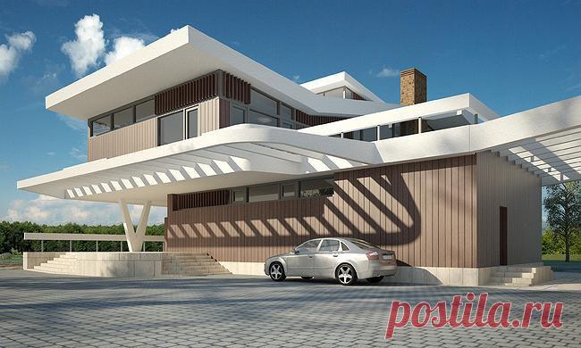 Индивидуальный жилой дом, Московская область (1500 кв.м)