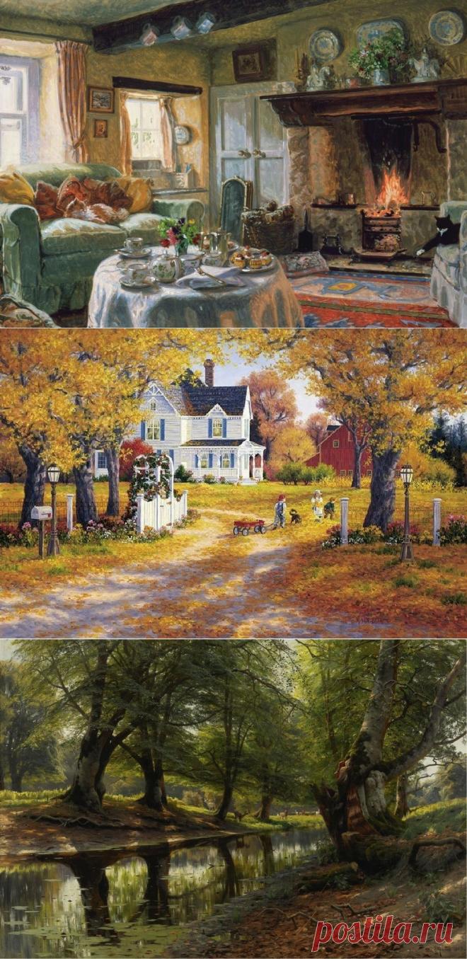 15 уютных картин, в которые хочется закутаться