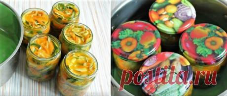 Салаты из огурцов на зиму – 10 рецептов «пальчики оближешь»